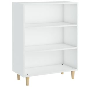 vidaXL Dressoir 69,5x32,5x90 cm bewerkt hout wit