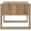 vidaXL Salontafel Artisan Eiken 66 x 53 x 45 cm Bewerkt hout