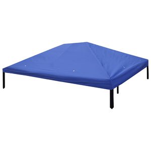 vidaXL Paviljoenhoes 300 x 400 cm Blauw