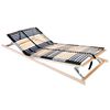 vidaXL Lattenbodem Bruin 80 x 190 cm Massief beukenhout