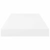 vidaXL Wandschappen zwevend 4 st 50x23x3,8 cm MDF hoogglans wit