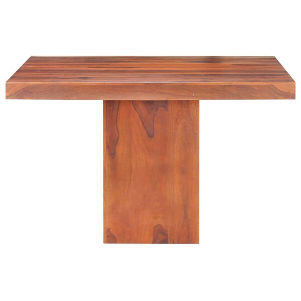 vidaXL Eettafel 120x120x77 cm massief hout