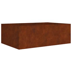 vidaXL Plantenbak verhoogd 120x80x40 cm cortenstaal