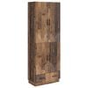 vidaXL Kastenset 2 st Oud hout Bewerkt hout
