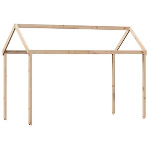 vidaXL Kinderbedhuisje 217x95,5x159 cm massief grenenhout
