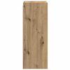 vidaXL Hangkast Artisan Eiken 30 x 29,5 x 80 cm Bewerkt hout