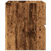 vidaXL Badkamerwandkast 80x38,5x45 cm bewerkt hout oud houtkleurig
