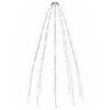 vidaXL Kerstboomverlichting met 180 LED's koudwit net 180 cm