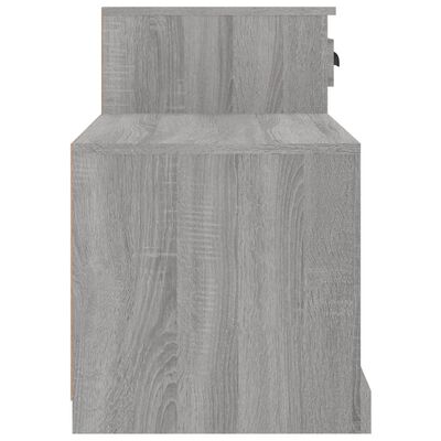 vidaXL Schoenenkast 100x42x60 cm bewerkt hout grijs sonoma eikenkleur