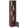vidaXL Boekenkast 40x36x189 cm bewerkt hout bruin eikenkleurig