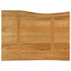 vidaXL Tafelblad met natuurlijke rand 70x60x2,5 cm massief mangohout