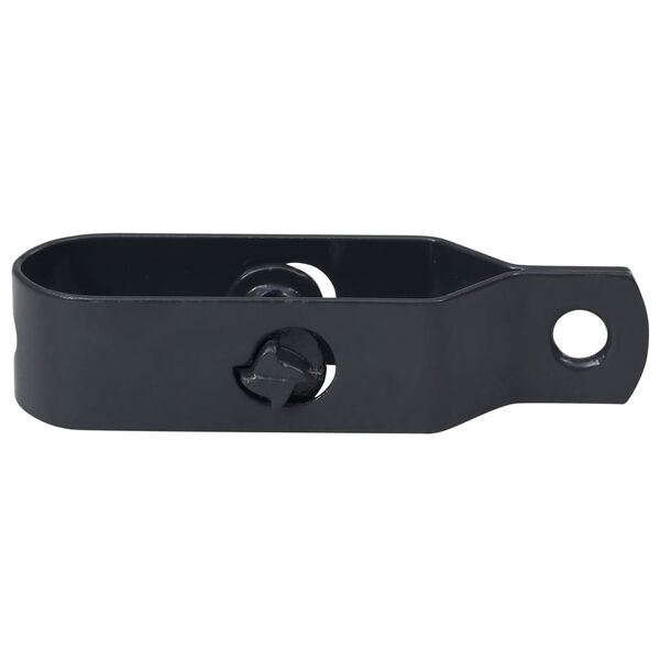 vidaXL Draadspanners 250 st 100 mm staal antraciet