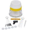 vidaXL Airbrush reinigingsset 3 in 1