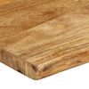 vidaXL Tafelblad met natuurlijke rand 110x40x3,8 cm massief mangohout