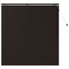 vidaXL Jaloezie Donkerbruin 160 x 160 cm 35 mm Massief Paulowniahout