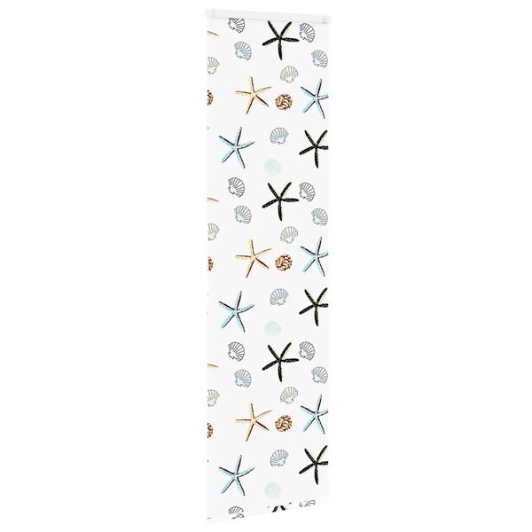 vidaXL Doucherolgordijn met cassette 80x240 cm stofbreedte 76 cm