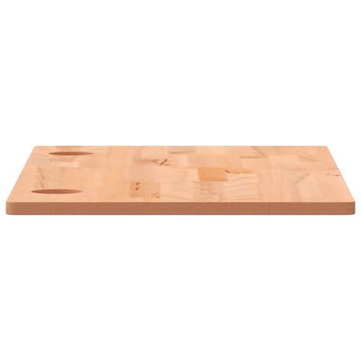 vidaXL Bureaublad 110x55x1,5 cm massief beukenhout