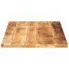 vidaXL Tafelblad rechthoekig 110x50x3,8 cm massief ruw mangohout