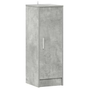 vidaXL Schoenenkast 32x35x92 cm bewerkt hout betongrijs