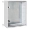 vidaXL Bedieningskast Grijs 57 x 23 x 60 cm ABS Kunststof