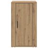 vidaXL Dressoir Artisan Eiken 40 x 33 x 70 cm Bewerkt hout