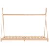 vidaXL Kinderbedframe massief grenenhout 90x200 cm