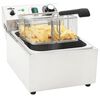 vidaXL Elektrische friteuse 2000 W 6 L roestvrij staal