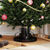 vidaXL Kerstboomstandaard Zwart 40 x 40 x 21 cm Staal