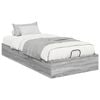 vidaXL Ottoman Bedframe Grijze Sonoma 80,5 x 200 cm Geconstrueerd hout
