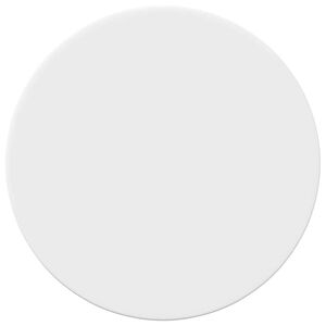 vidaXL Tafelblad &Oslash; 30 x 1,5 cm Rond Bewerkt hout Wit