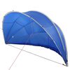 vidaXL Pooldome Blauw 472 x 460 x 229 cm 185T polyester met PU-coating