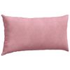 vidaXL Sofa Kussens 2 stuks Roze 80 x 40 cm Cordstof