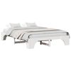 vidaXL Bedframe Wit 160 x 200 cm Massief grenenhout