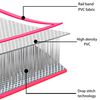 vidaXL Gymnastiekmat met pomp opblaasbaar 300x100x20 cm PVC roze