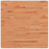 vidaXL Tafelblad vierkant 70x70x2,5 cm massief beukenhout