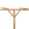 vidaXL Pergola bamboe 385x40x205 cm