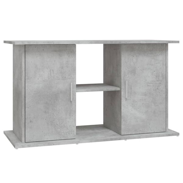 vidaXL Aquariumstandaard Betongrijs 101x41x58 cm Bewerkt hout