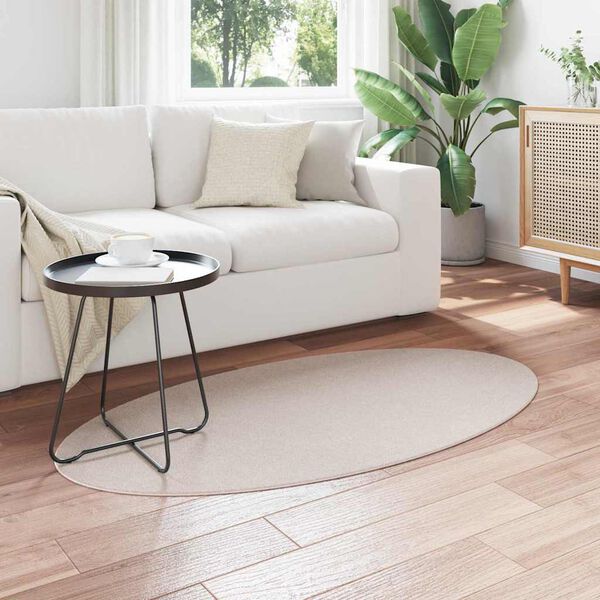 vidaXL Tapijt HUARTE Zand 150 x 80 cm 100% Polyester