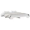 vidaXL Bedframe Wit 200 x 200 cm Massief grenenhout