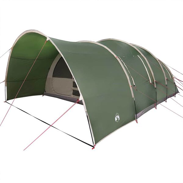 vidaXL Tunneltent met dak met opslag Groen 710 x 460 x 245 cm