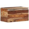 vidaXL Opbergkist 57x30x30 cm massief hout