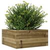 vidaXL Plantenbak 50x50x23 cm ge&iuml;mpregneerd grenenhout