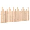 vidaXL Hoofdbord wandmontage 185x3x80 cm massief grenenhout