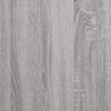 vidaXL Nachtkastjes 2 st wandgemonteerd 35x35x20 cm grijs sonoma eiken