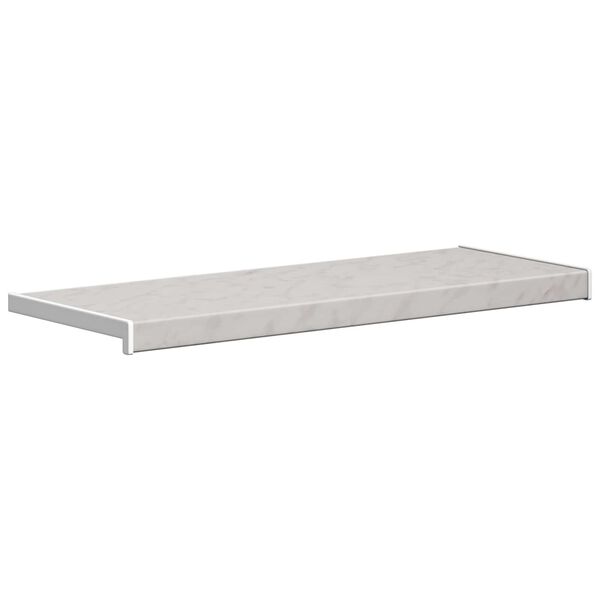 vidaXL Raamsokkel Marmer Tekst -enure 60 x 35 x 4,5 cm PVC