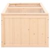vidaXL Hamsterkooi 104x52x38 cm massief vurenhout