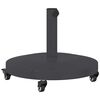 vidaXL Parasolvoet Donkergrijs 48 x 48 x 32 cm
