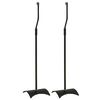 vidaXL Speakerstandaards 2 st universeel zwart