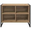 vidaXL Schoenenkast Ambachtelijk eiken 60 x 35 x 44 cm Bewerkt hout