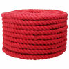 vidaXL Katoenen Touw 16 mm 100 m Rood 100% Katoen